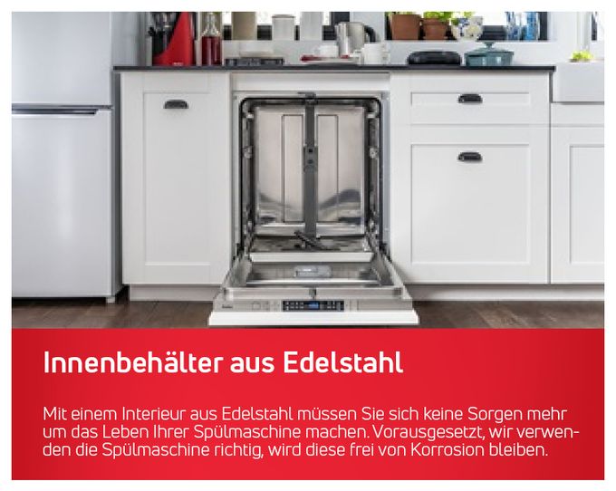 60 cm Geschirrspüler unterbaufähig Leise 14 Maßgedecke aquaStop Funktion GSP544910-1E 