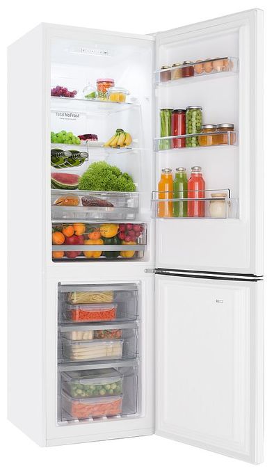 180 l / 70 l Kühl-Gefrierkombi freistehend NoFrost 219 kWh Jahr  KGC15493W (Weiß) 