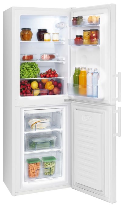 93 l / 45 l Kühl-Gefrierkombi freistehend 94 kWh Jahr  KGC384111W (Weiß) 