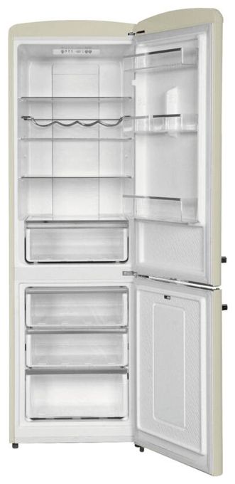 234 l / 96 l Kühl-Gefrierkombi freistehend NoFrost 196 kWh Jahr  KGCR387109B (Beige) 