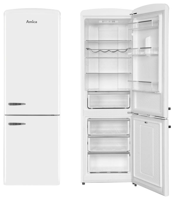 234 l / 96 l Kühl-Gefrierkombi freistehend NoFrost 196 kWh Jahr  KGCR387109W (Weiß) 