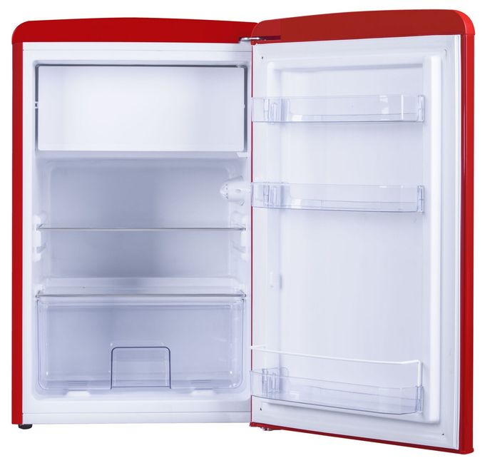 108 l / 95 l Tischkühlschrank EEK: D 37 kWh Jahr  KSR361160R (Rot) 