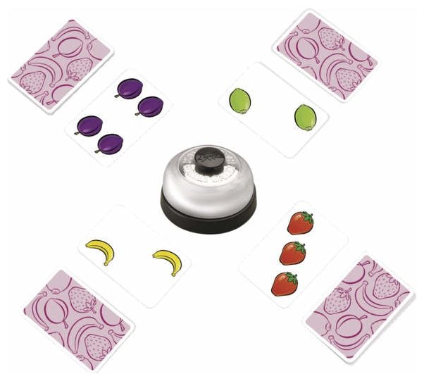 Kartenspiel bis zu 6 Spielern ab 6 Jahr(e) 01700 Halli Galli 