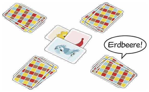 Kartenspiel bis zu 4 Spielern ab 6 Jahr(e) 02205 Schnattergei 