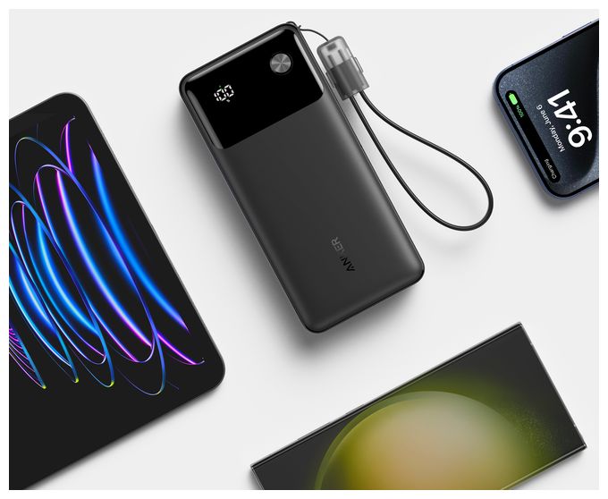 20000 mAh Powerbank USB Typ-C  A1384G11 (Schwarz) 
