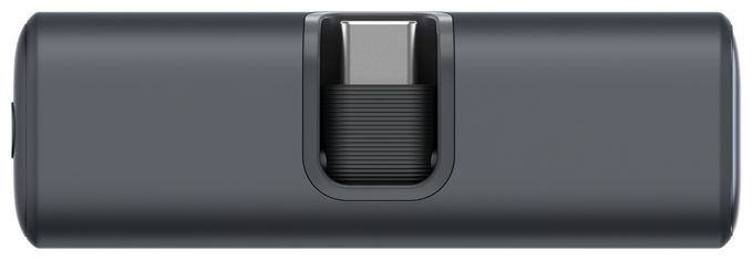 5000 mAh Powerbank USB Typ-C  Nano (Schwarz) 