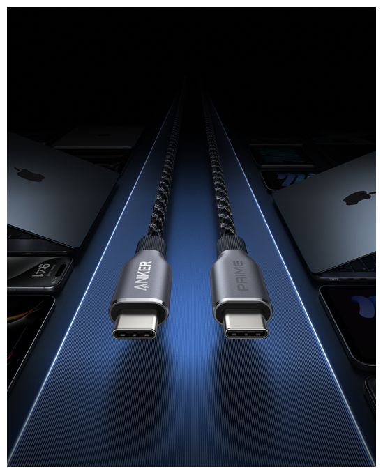 Stecker Rundkabel USB C auf USB C 1,8 m Prime 