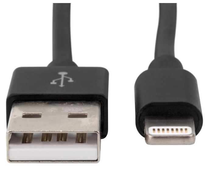 Stecker USB A auf Lightning 1,2 m  1700-0078 (Schwarz) 