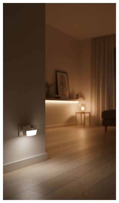LED Kaltweiße, Warmweiß, Naturweiß AC NL30AC Sensor-Nachtlicht 