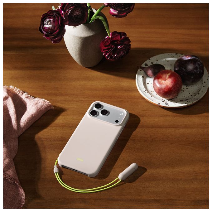 Cover für Apple iPhone 17 Pro Max  Beats Kickstand Case mit MagSafe (Limette, Steinfarbe) 