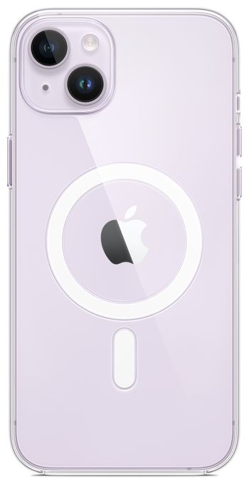Cover für Apple iPhone 14 Plus  Clear Case mit MagSafe (Transparent) 