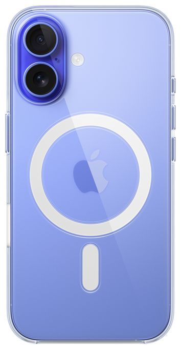 Cover für Apple iPhone 16  Clear Case mit MagSafe (Transparent) 