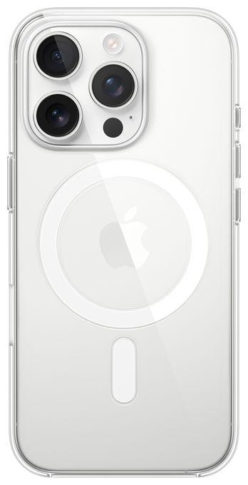 Cover für Apple iPhone 16 Pro  Clear Case mit MagSafe (Transparent) 