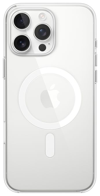 Cover für Apple iPhone 16 Pro Max  Clear Case mit MagSafe (Transparent) 