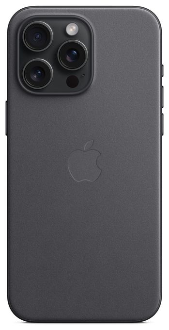 Cover für Apple iPhone 15 Pro Max  Feingewebe Case mit MagSafe (Grau) 