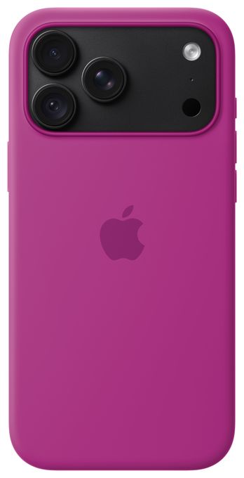 iPhone 18 Pro Max Silikon Case mit MagSafe - Magenta 
