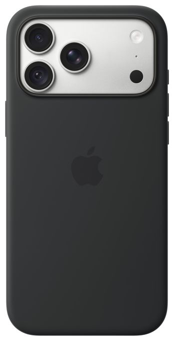 iPhone 18 Pro Max Silikon Case mit MagSafe - Schwarz 