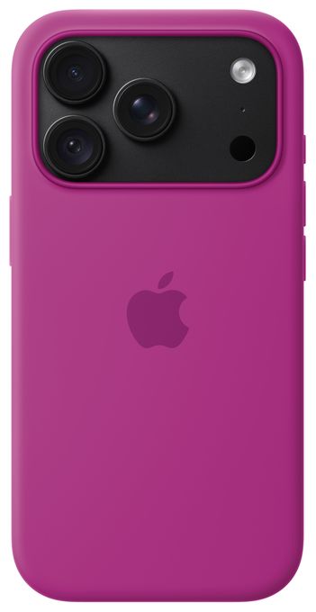 iPhone 18 Pro Silikon Case mit MagSafe - Magenta 