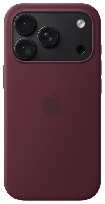iPhone 18 Pro Silikon Case mit MagSafe - Burgunder 