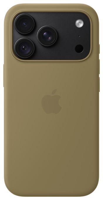 iPhone 18 Pro Silikon Case mit MagSafe - Oliv 