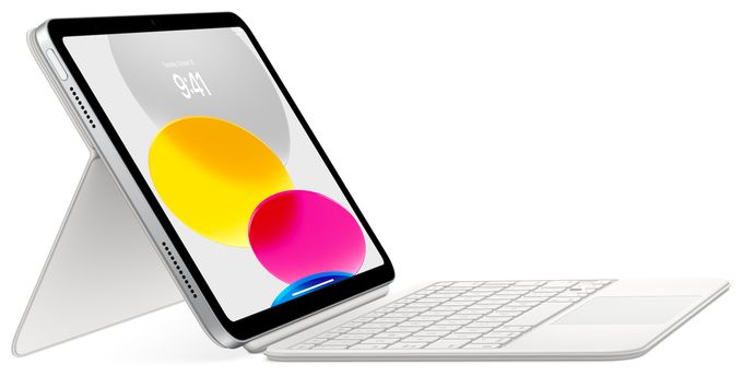 für Apple iPad (10th gen.)  Magic Keyboard (Aluminium) 