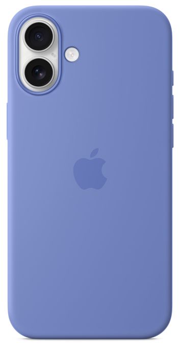 Cover für Apple iPhone 16 Plus  Silikon Case mit MagSafe (Violett) 
