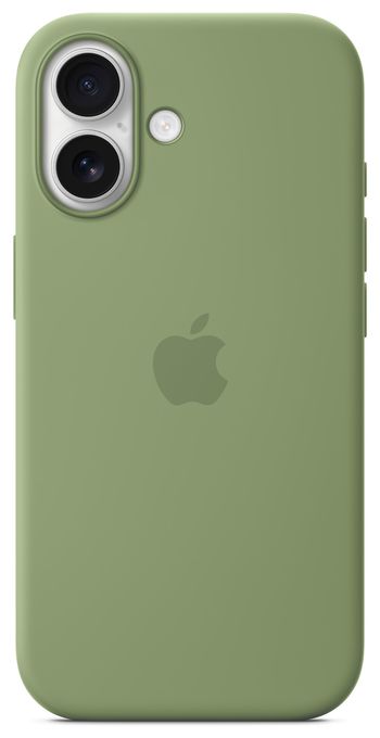 Cover für Apple iPhone 17  Silikon Case mit MagSafe (Grün) 