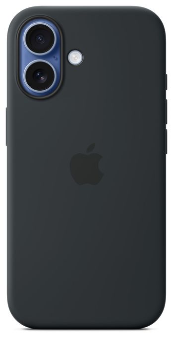 Cover für Apple iPhone 17  Silikon Case mit MagSafe (Schwarz) 