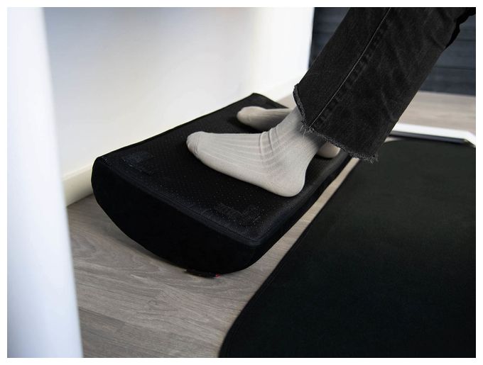 Footrest Soft Fabric Bodenschutzmatte 