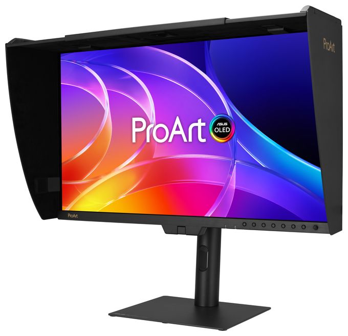 4K Ultra HD Monitor 67,3 cm (26.5 Zoll) 16:9 0,1 ms 250 cd/m²  ProArt OLED PA27USD (Schwarz) 