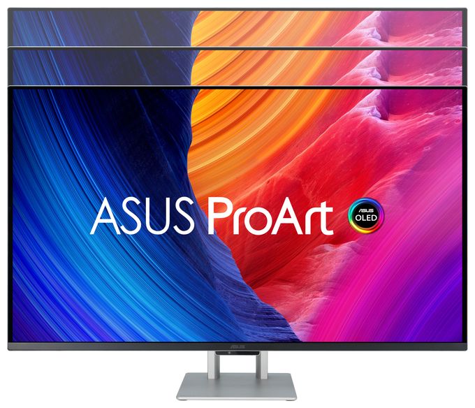 4K Ultra HD Monitor 80 cm (31.5 Zoll) 16:9 0,1 ms 250 cd/m²  ProArt OLED PA32UCDM (Silber) 