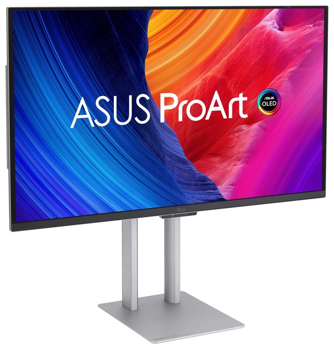 4K Ultra HD Monitor 67,3 cm (26.5 Zoll) 16:9 0,1 ms 250 cd/m²  ProArt PA27UCDMR (Silber) 