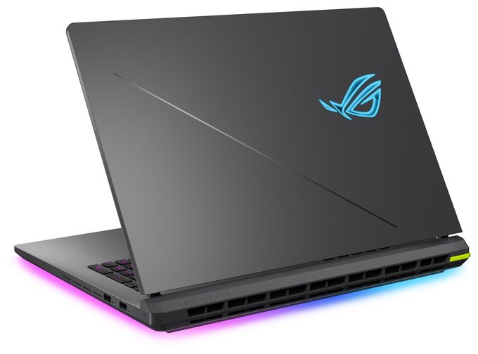 WQXGA Notebook 45,7 cm (18 Zoll) 2560 x 1600 Pixel 64 GB Ram 1 TB SSD Windows 11 Home Intel Core Ultra 9 max. 5,5 GHz NVIDIA GeForce RTX 5080  ROG Strix G815LW-SA358W (Grau, Grün) 