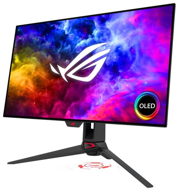 Quad HD Monitor 67,3 cm (26.5 Zoll) 16:9 0,03 ms 450 cd/m²  ROG Swift OLED PG27AQDM (Schwarz) 