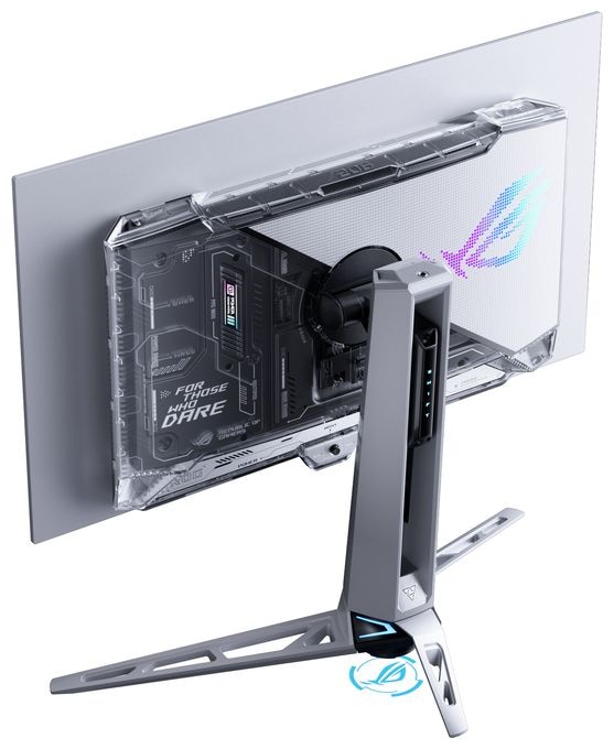 Quad HD Monitor 67,3 cm (26.5 Zoll) 16:9 0,02 ms  ROG Swift OLED PG27AQWP-W (Silber) 