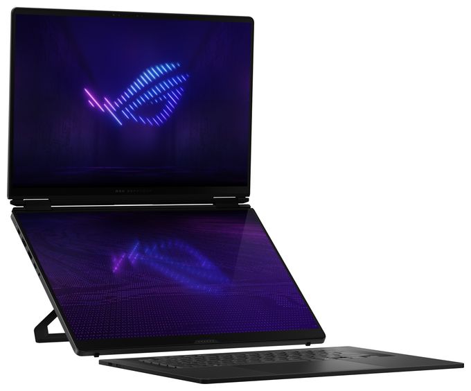 2K Ultra HD Notebook 40,6 cm (16 Zoll) 2880 x 1800 Pixel 2 TB SSD Windows 11 Home Intel Core Ultra 9 max. 4,9 GHz  ROG Zephyrus Duo GX651AX-SR004W (Grau) 