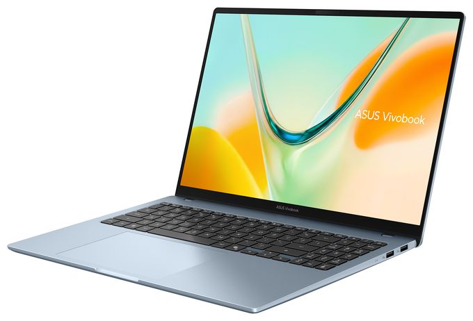 WUXGA Notebook 40,6 cm (16 Zoll) 8 GB RAM 256 GB SSD Windows 11 Home Qualcomm Snapdragon  Vivobook S16 S5608QA Copilot+ PC (Blau) 