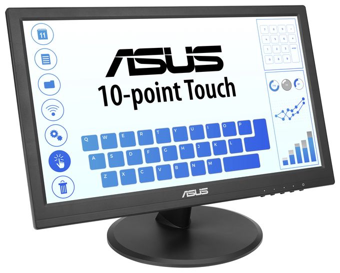 Full HD Monitor 39,6 cm (15.6 Zoll) 16:9 5 ms 220 cd/m²  Touch VT169HE (Schwarz) 