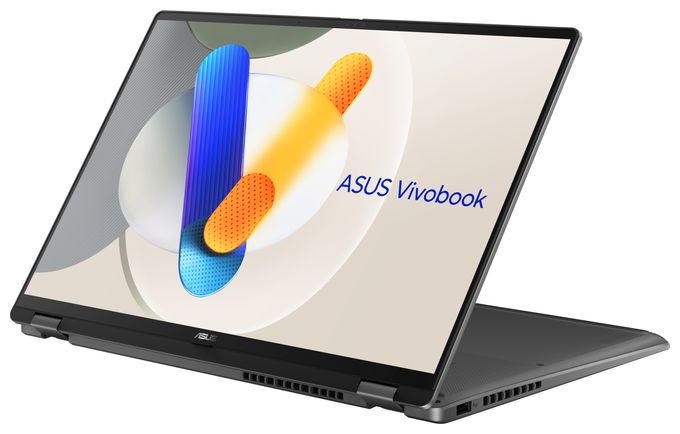 WUXGA Notebook 40,6 cm (16 Zoll) 1920 x 1200 Pixel 512 GB SSD Windows 11 Home Intel Core Ultra 7 max. 4,8 GHz  Vivobook Flip TP3607SA-SI716W Copilot+ PC (Grau) 