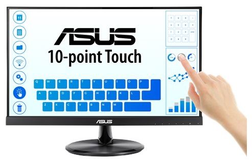 Full HD Monitor 54,6 cm (21.5 Zoll) 16:9 5 ms 250 cd/m²  VT229H (Schwarz) 