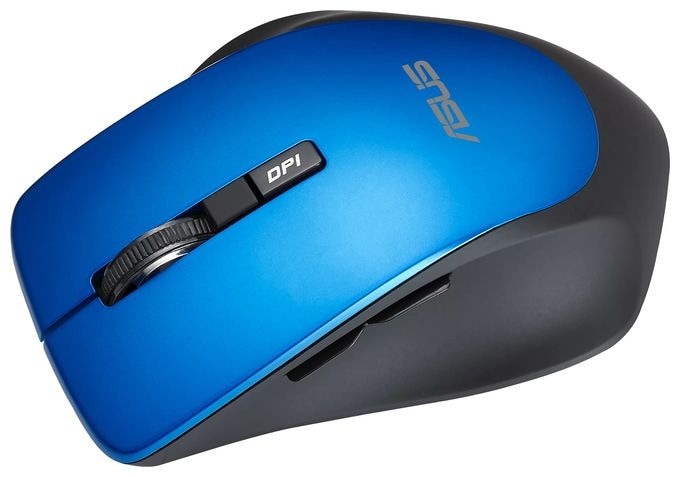 1600 DPI Büro Maus Optisch  WT425 (Schwarz, Blau) 
