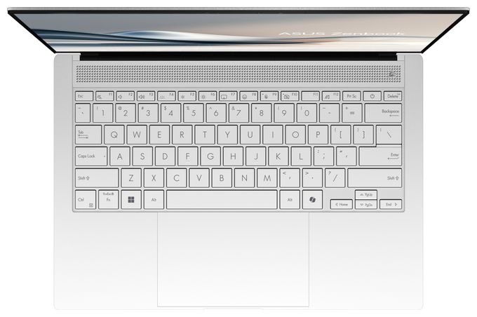 2K Ultra HD Notebook 35,6 cm (14 Zoll) 2880 x 1800 Pixel 1 TB SSD Windows 11 Home Intel Core Ultra 7 max. 4,8 GHz  Zenbook S14 UX5406SA-PV526W Copilot+ (Weiß) 