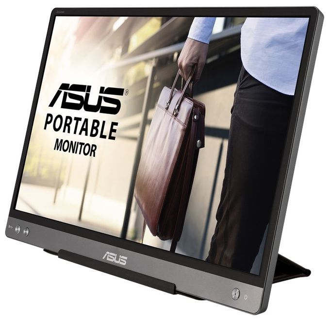 Full HD Monitor 35,6 cm (14 Zoll) 16:9 5 ms 250 cd/m²  ZenScreen MB14AC (Grau) 