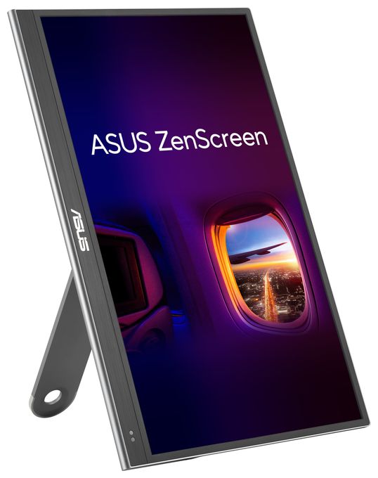 Full HD Monitor 39,6 cm (15.6 Zoll) 16:9 1 ms 400 cd/m²  ZenScreen OLED MQ16AHE (Silber) 