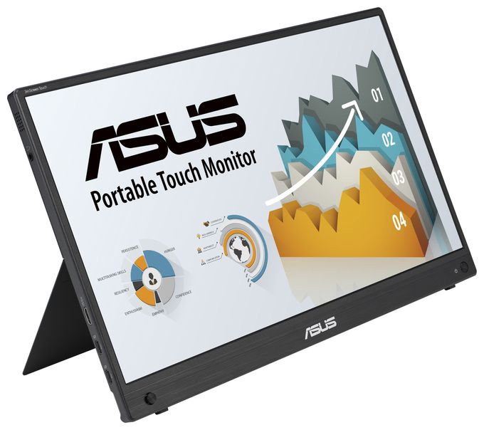 Full HD Monitor 39,6 cm (15.6 Zoll) 16:9 5 ms 250 cd/m²  ZenScreen Touch MB16AHT (Schwarz) 