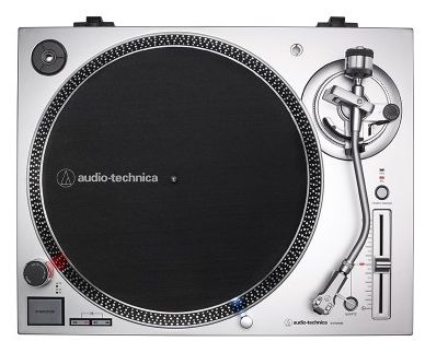 Plattenspieler mit Direktantrieb  AT-LP120XUSB (Silber) 