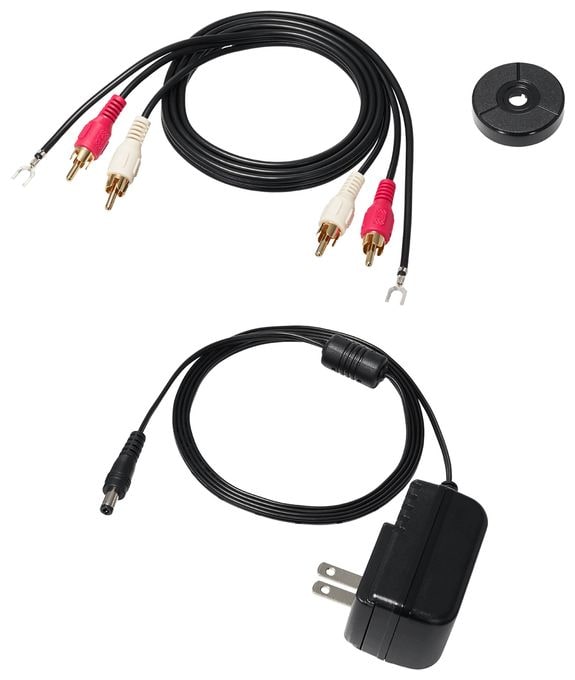 Audio-Plattenspieler mit Riemenantrieb  AT-LP70XBT (Silber, Weiß) 