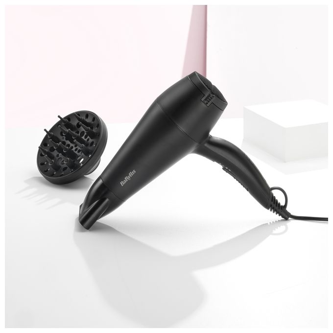 Haartrockner 2000 W  D215DE Power Smooth (Schwarz) 