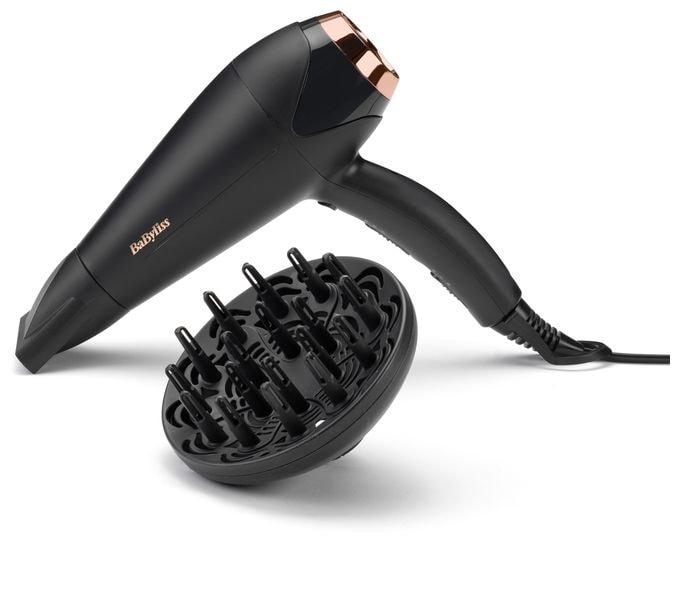 Haartrockner 2200 W  D570DE Turbo Shine 2200 (Schwarz) 