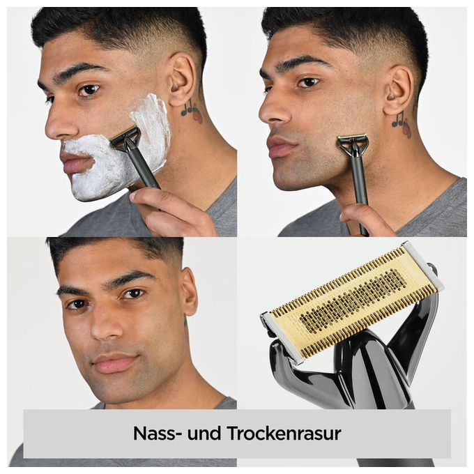 Nass&Trocken Rasierer Lithium-Ion (Li-Ion) 45 min OT991E Super-X MetalX-Blade 